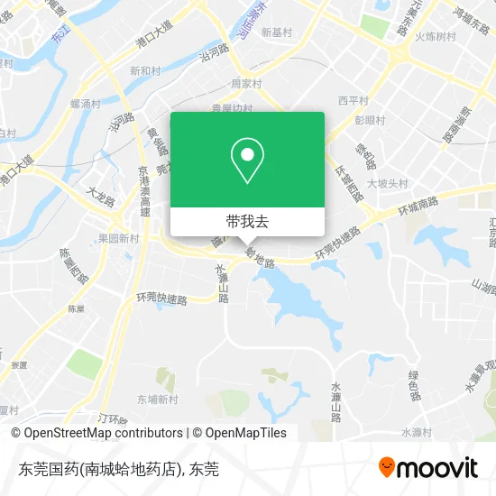东莞国药(南城蛤地药店)地图