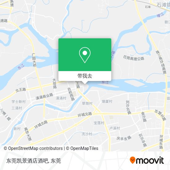 东莞凯景酒店酒吧地图