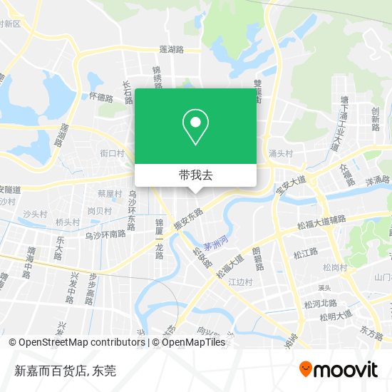 新嘉而百货店地图
