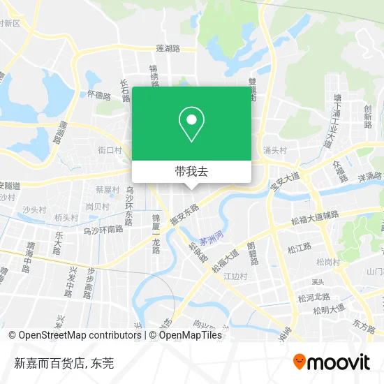 新嘉而百货店地图