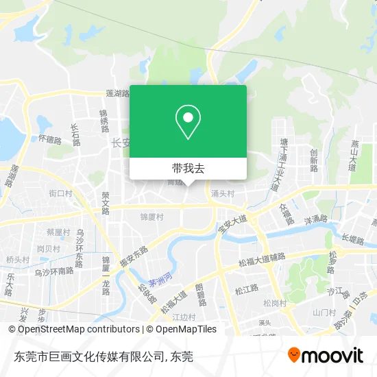 东莞市巨画文化传媒有限公司地图