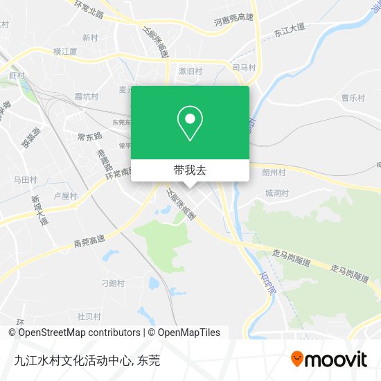 九江水村文化活动中心地图