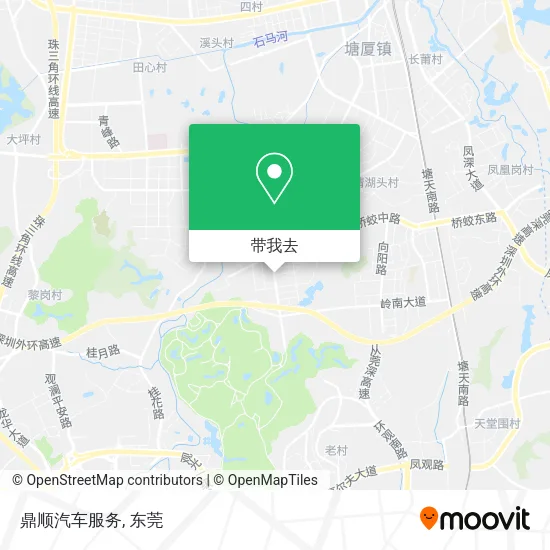 鼎顺汽车服务地图