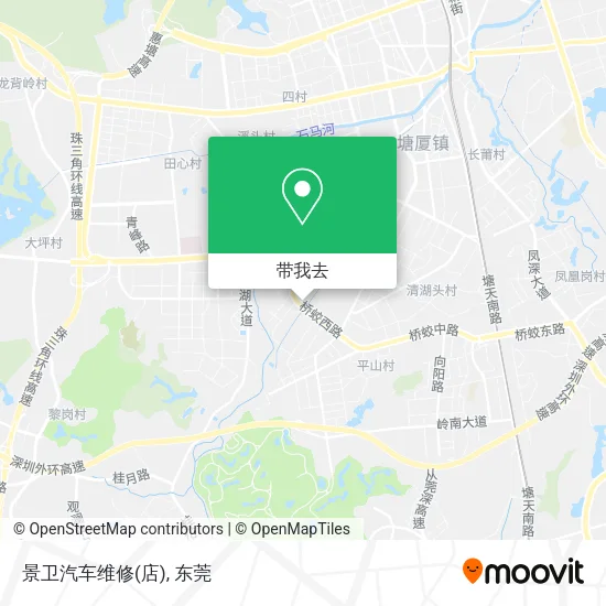 景卫汽车维修(店)地图