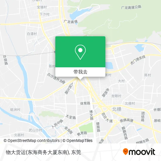 物大货运(东海商务大厦东南)地图