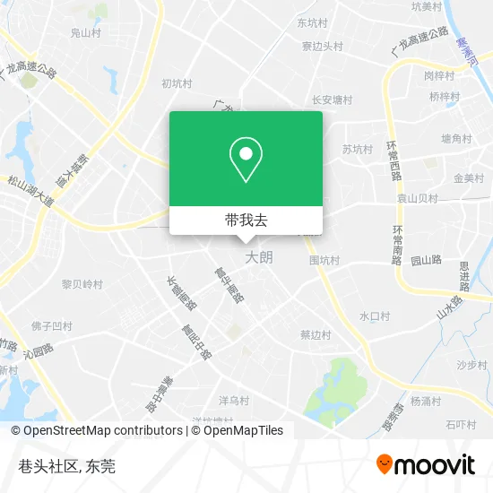 巷头社区地图