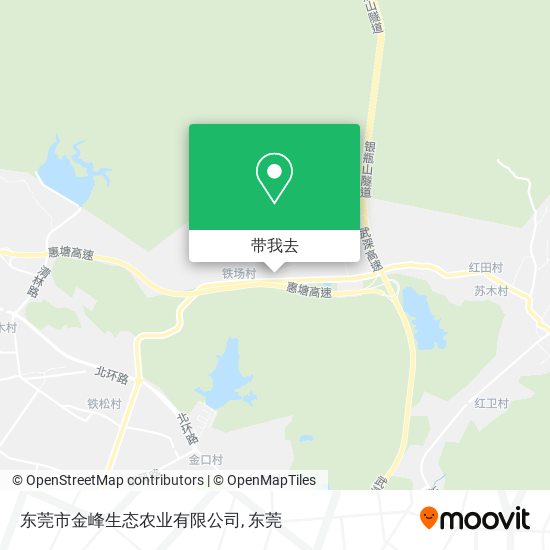 东莞市金峰生态农业有限公司地图