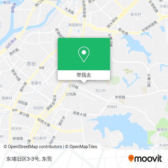 东埔旧区3-3号地图