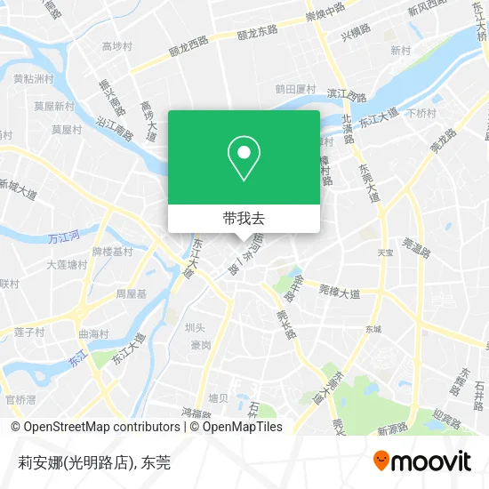 莉安娜(光明路店)地图