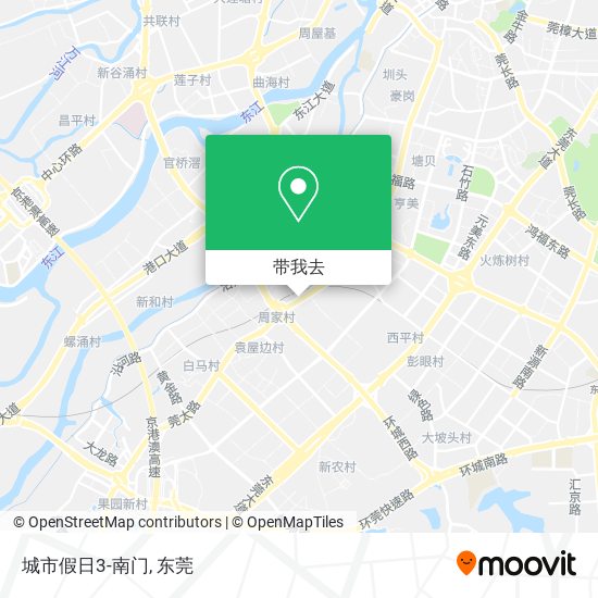 城市假日3-南门地图