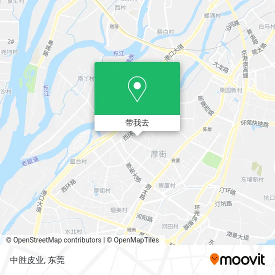 中胜皮业地图