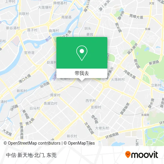 中信·新天地-北门地图