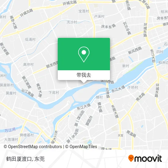 鹤田厦渡口地图