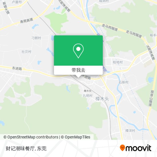 财记潮味餐厅地图