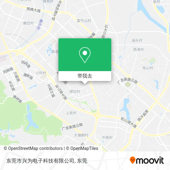 东莞市兴为电子科技有限公司地图