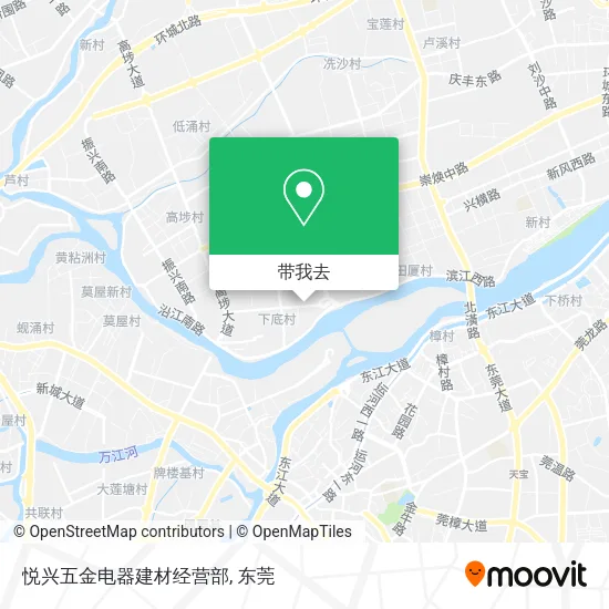 悦兴五金电器建材经营部地图