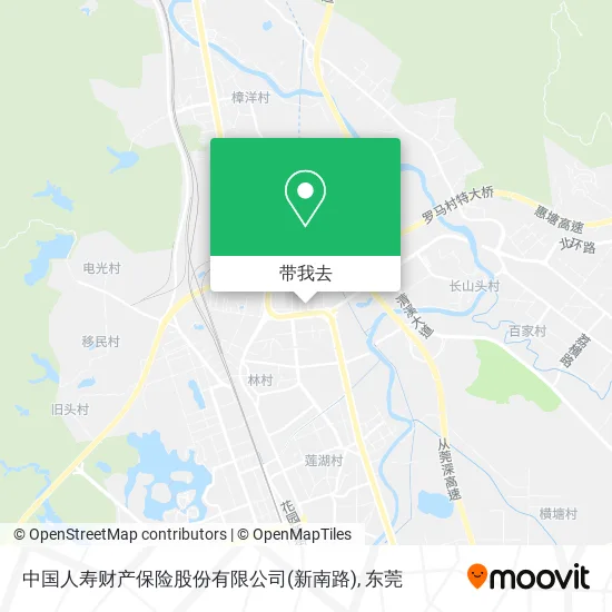 中国人寿财产保险股份有限公司(新南路)地图
