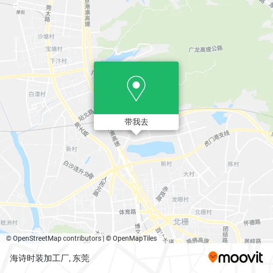 海诗时装加工厂地图
