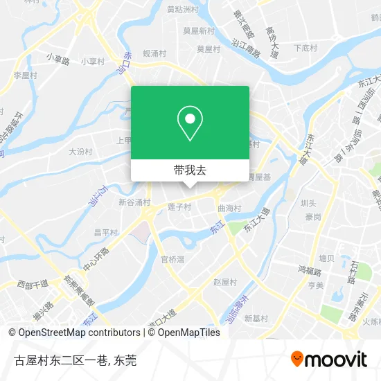 古屋村东二区一巷地图