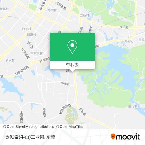 鑫泓泰(牛山)工业园地图