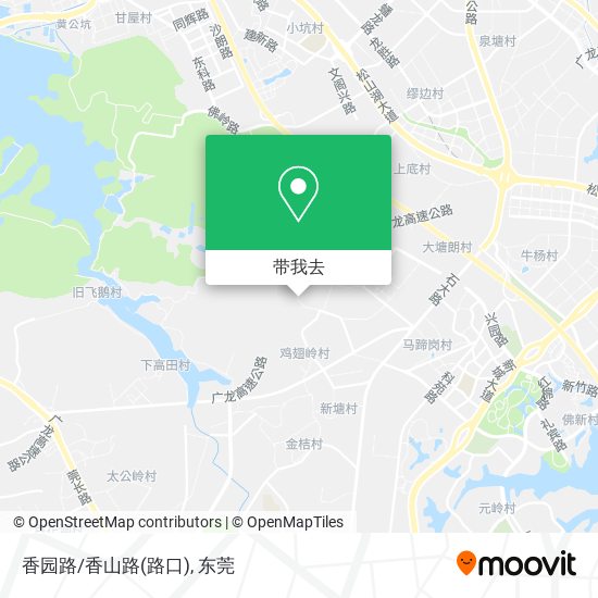 香园路/香山路(路口)地图