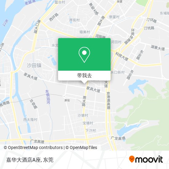 嘉华大酒店A座地图