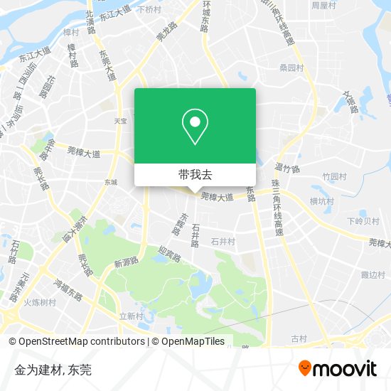 金为建材地图