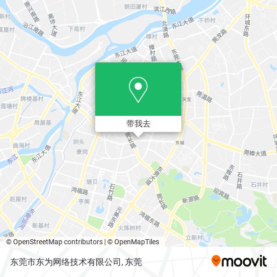 东莞市东为网络技术有限公司地图