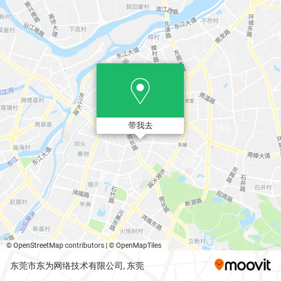 东莞市东为网络技术有限公司地图
