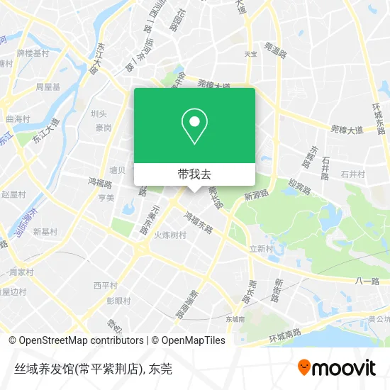 丝域养发馆(常平紫荆店)地图