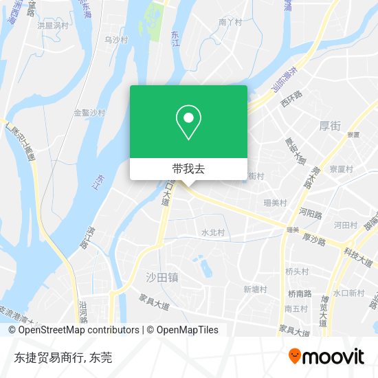 东捷贸易商行地图