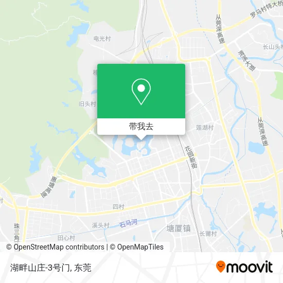 湖畔山庄-3号门地图