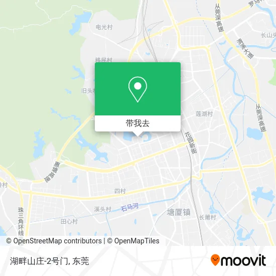 湖畔山庄-2号门地图