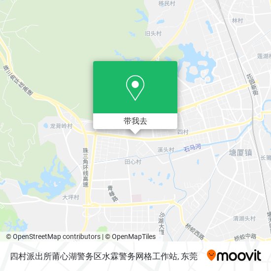 四村派出所莆心湖警务区水霖警务网格工作站地图