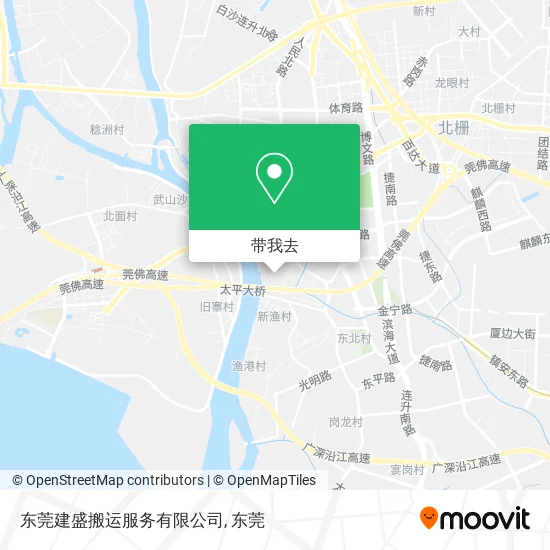 东莞建盛搬运服务有限公司地图