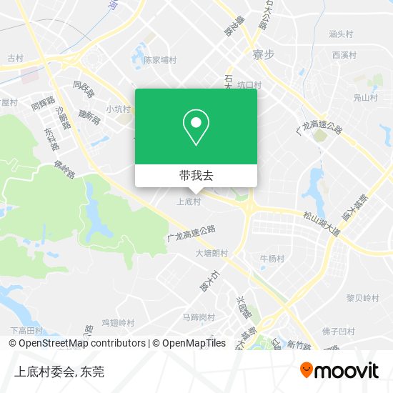 上底村委会地图