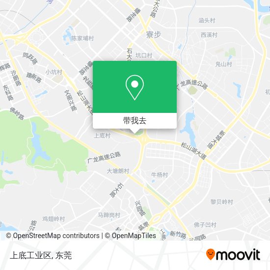上底工业区地图