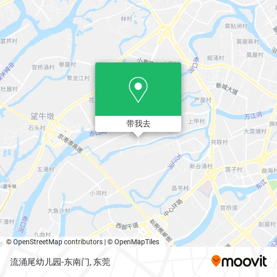 流涌尾幼儿园-东南门地图