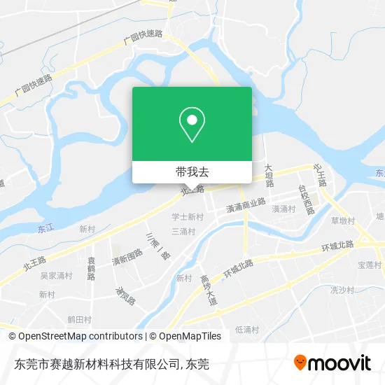 东莞市赛越新材料科技有限公司地图