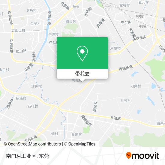 南门村工业区地图