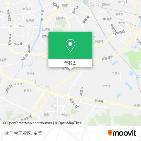 南门村工业区地图