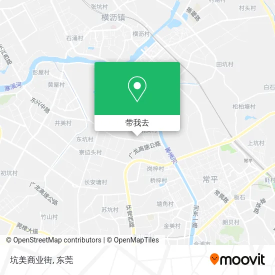 坑美商业街地图