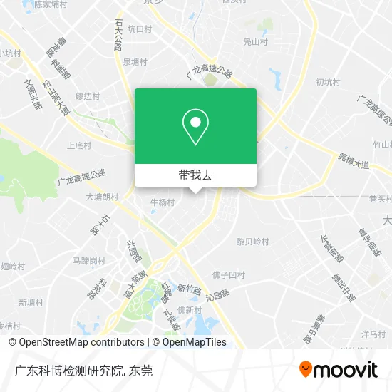 广东科博检测研究院地图