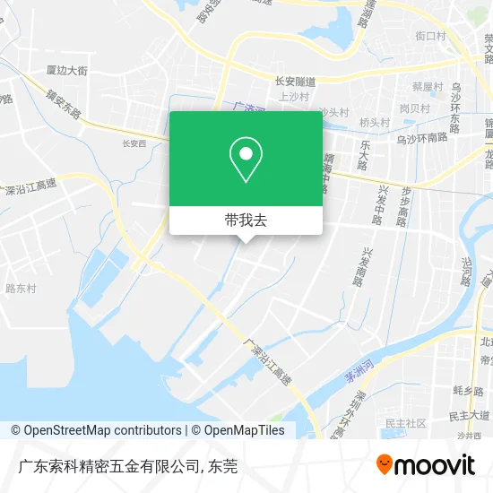 广东索科精密五金有限公司地图