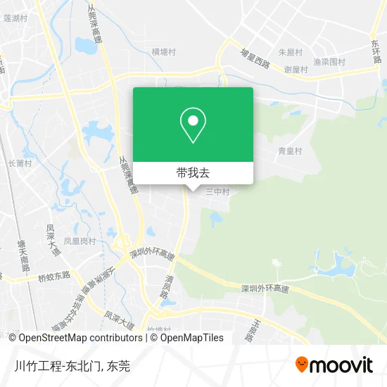 川竹工程-东北门地图