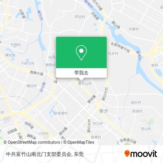 中共富竹山南北门支部委员会地图
