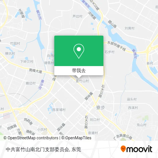 中共富竹山南北门支部委员会地图