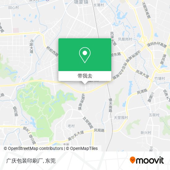 广庆包装印刷厂地图