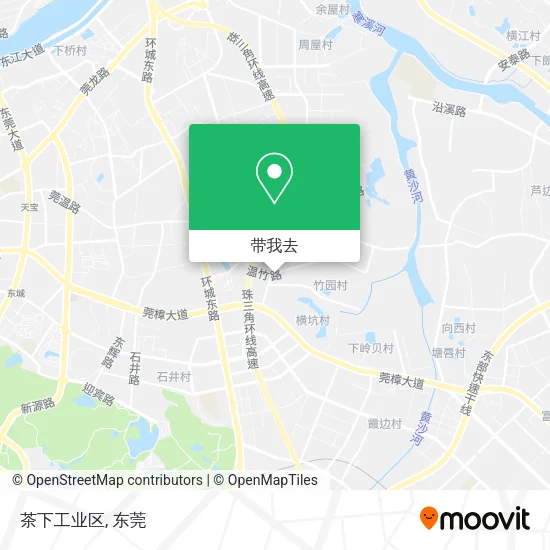 茶下工业区地图