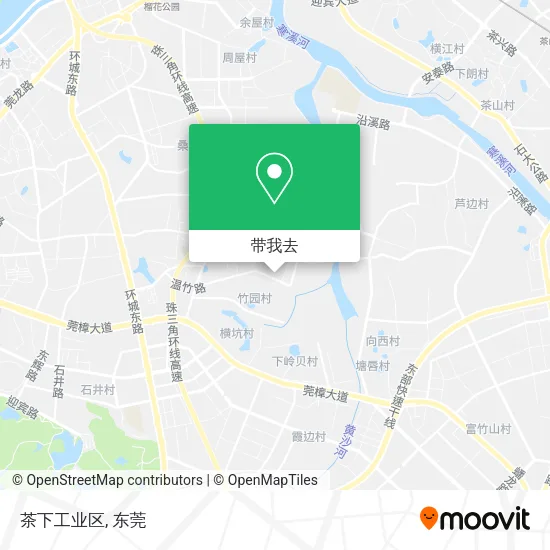 茶下工业区地图